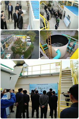 市委常委、區(qū)委書記李世貴一行考察我司江寧泵站污水凈化提升項(xiàng)目